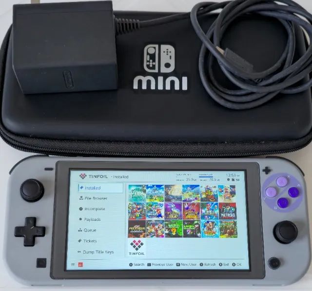 Nintendo Switch Lite- Desbloqueado Classic SNES - Foto 5