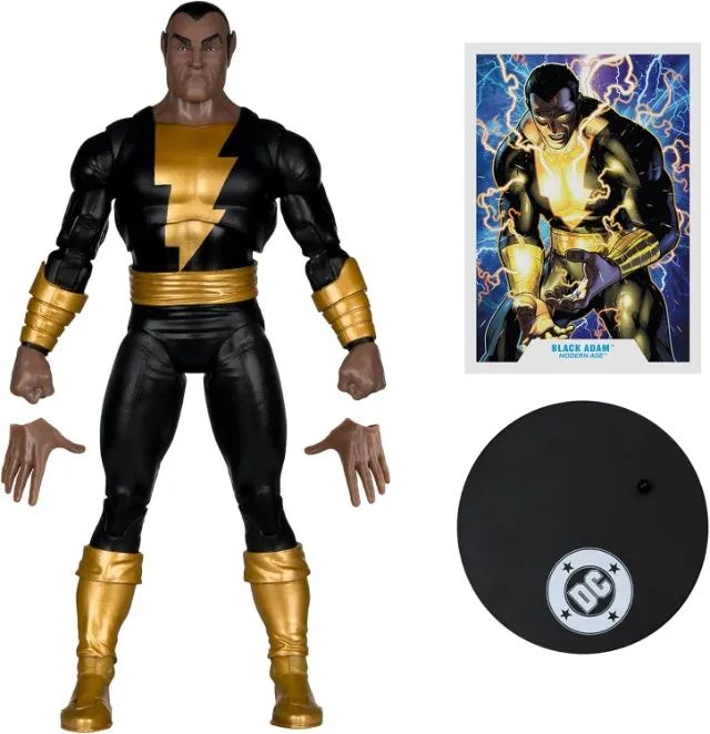 Black Adam Mcfarlane Toys Dc - Lacrado - Foto 2