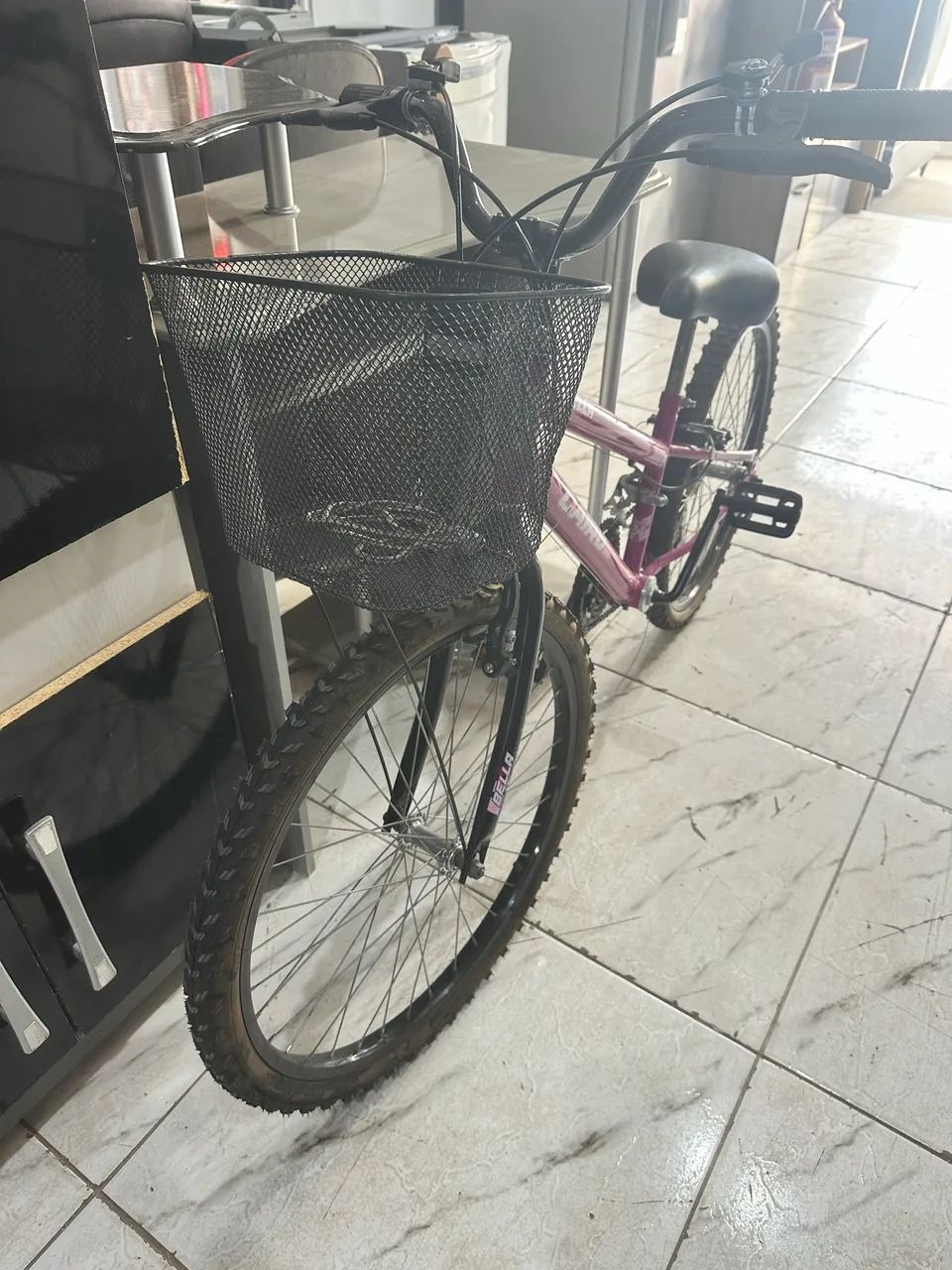 Bicicleta infantojuvenil rosa  - Foto 4