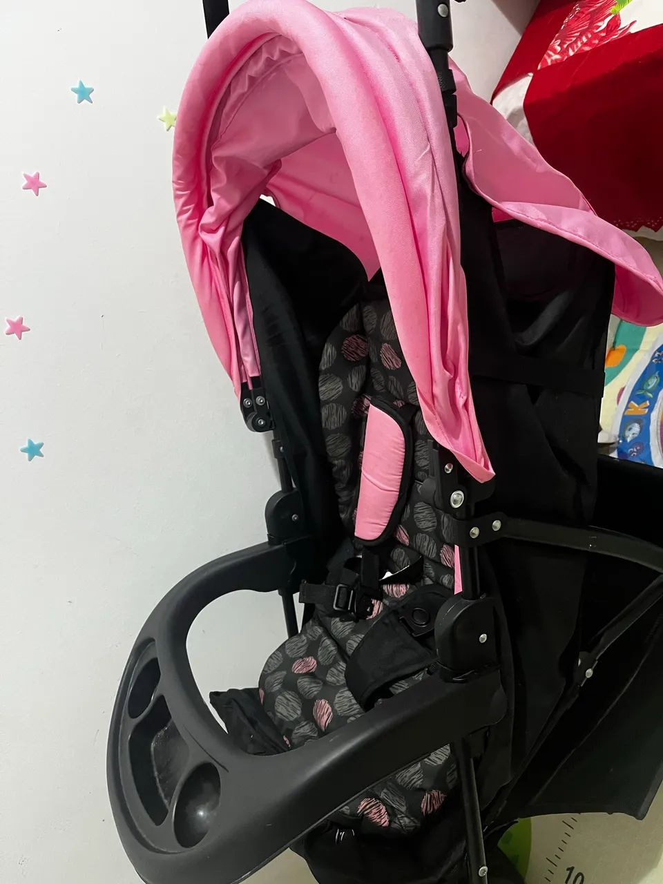 Carrinho de bebê menina 