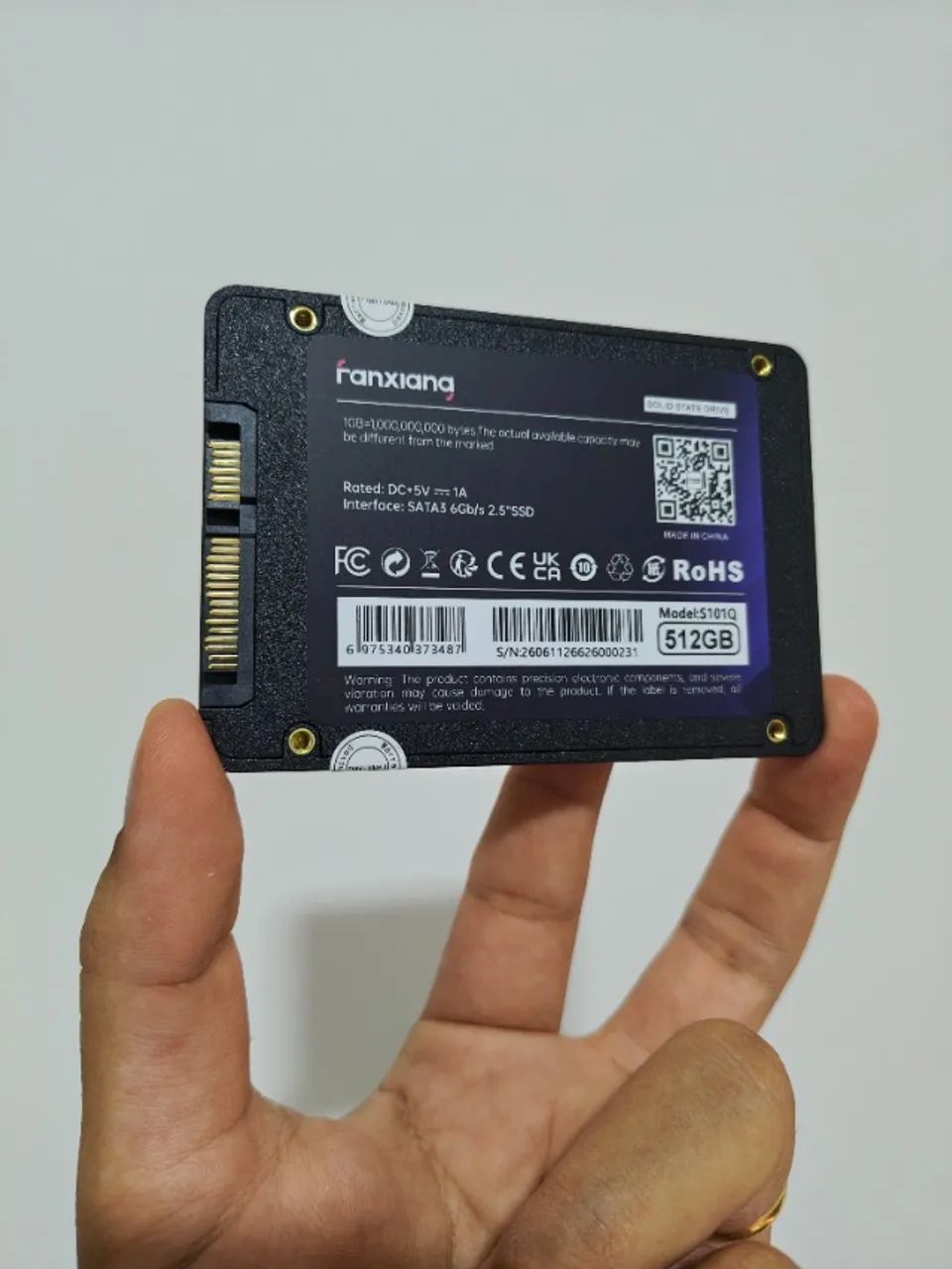 SSD 512 FANXIANG - NOVO NA CAIXA! - Armazenamento - Nova