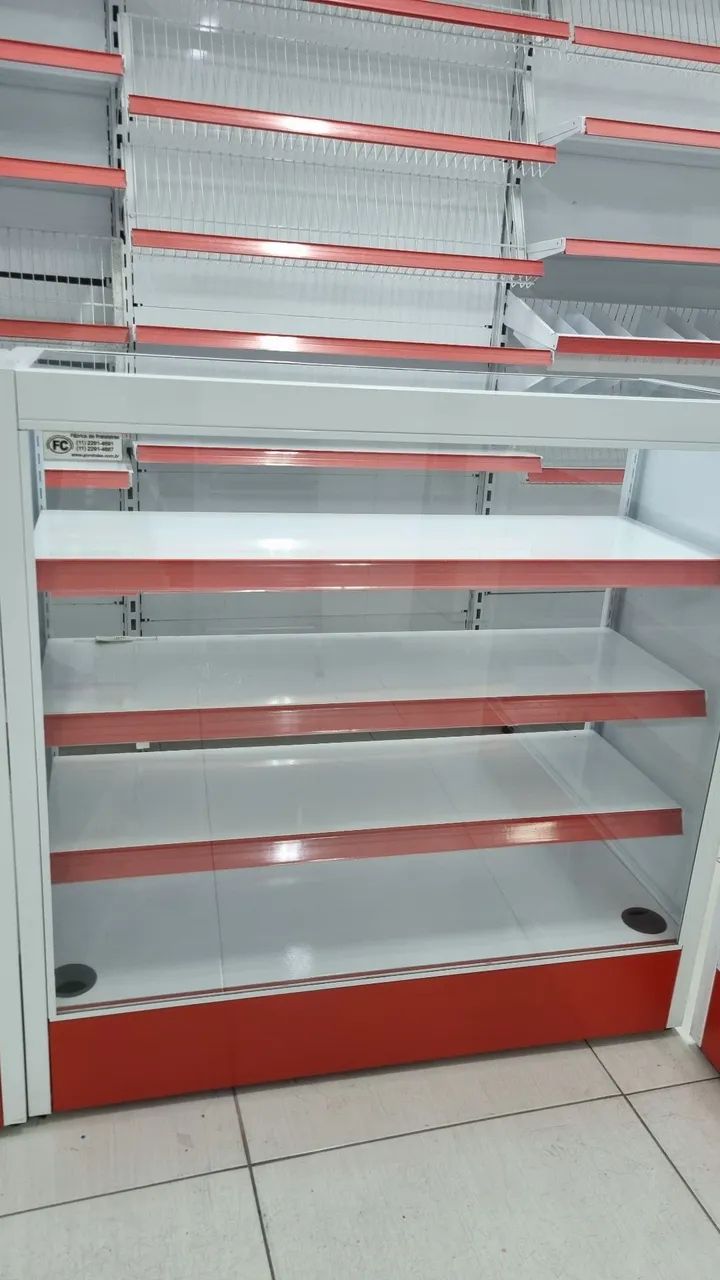 5 balcões semi-novos, tipo vitrine - Foto 4