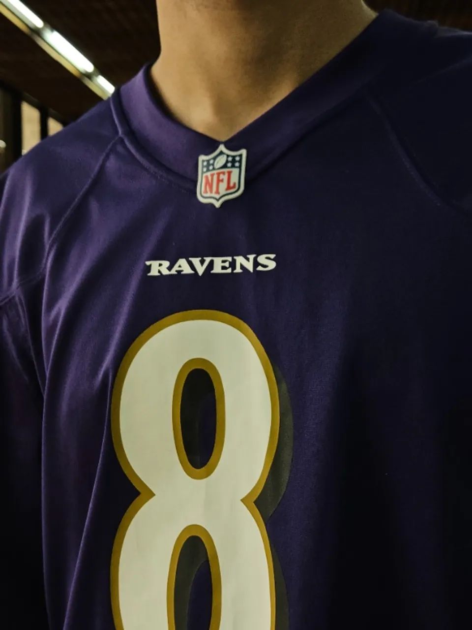 jersey nike nfl ravens jackson 8 rio game - Foto 2