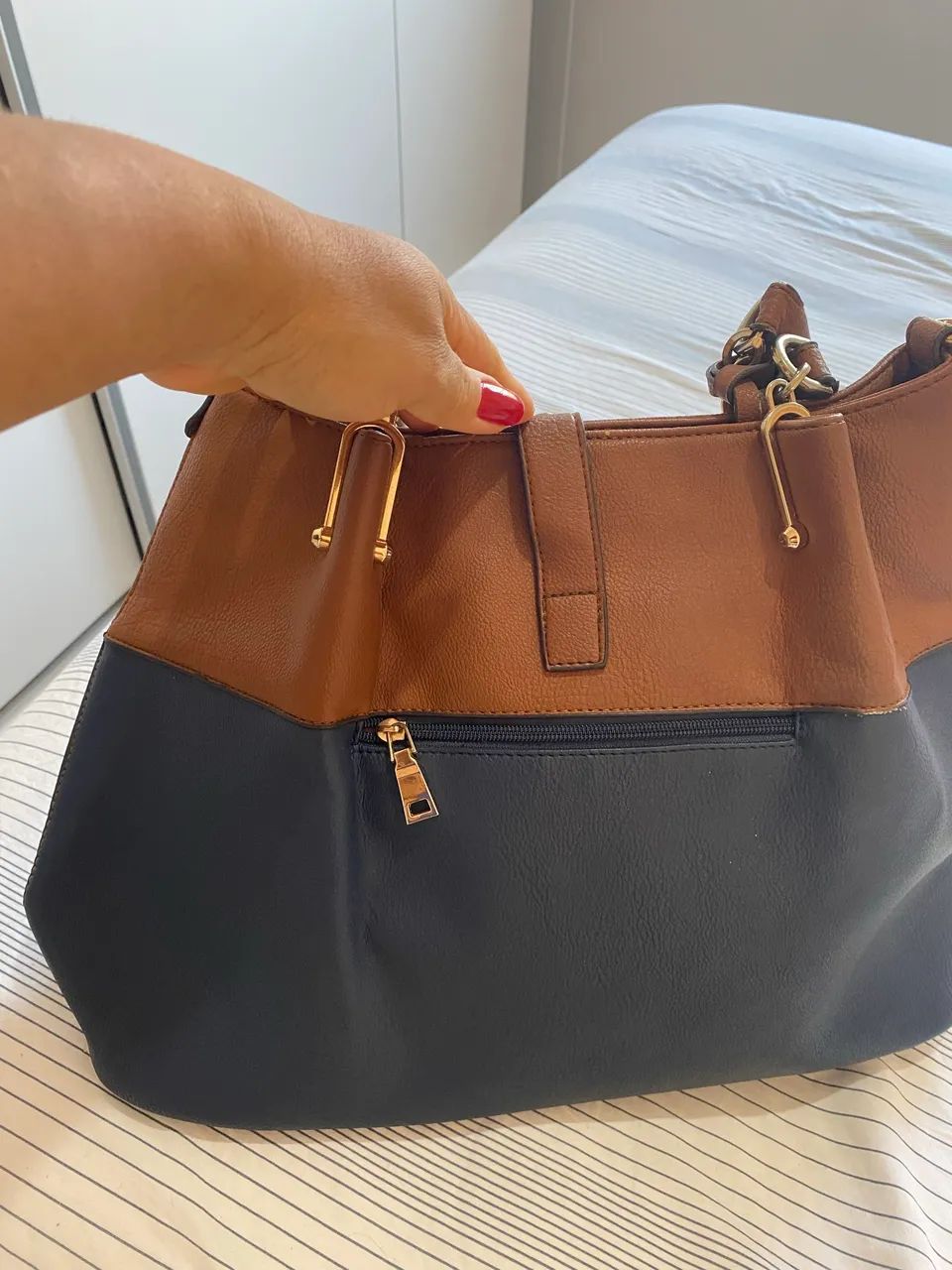 Bolsa de couro  - Foto 2