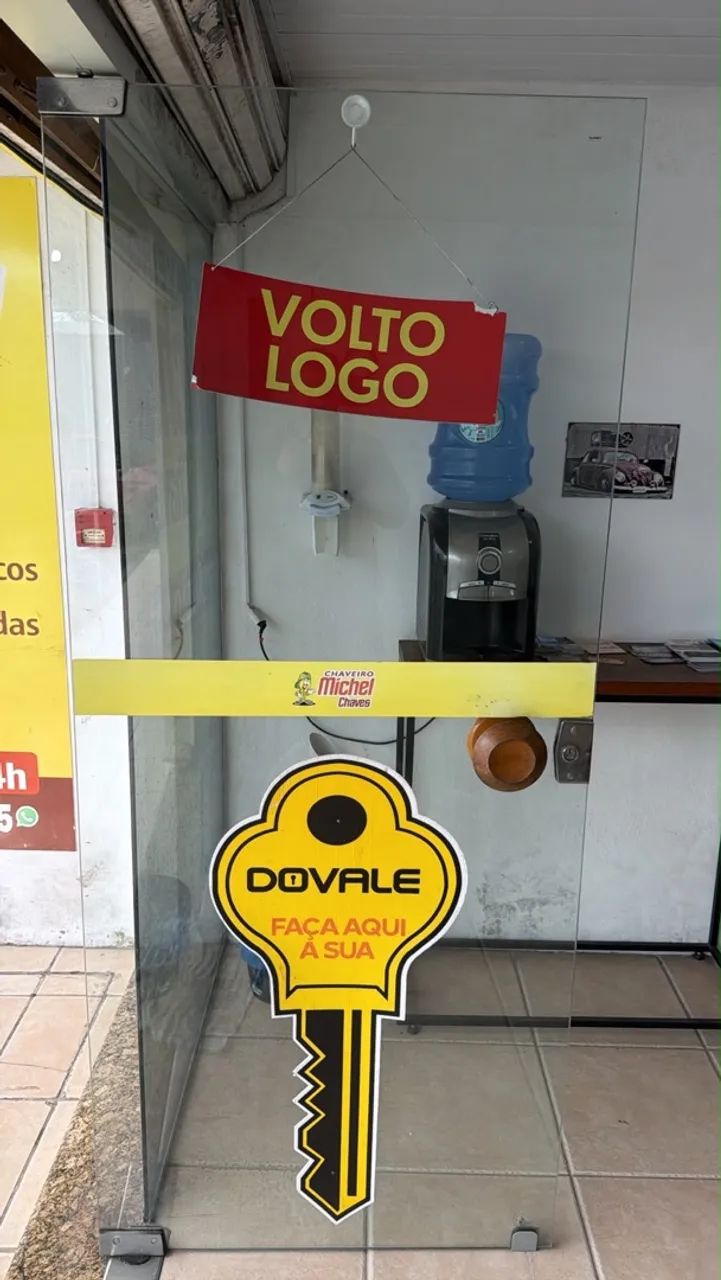 Porta de vidro 