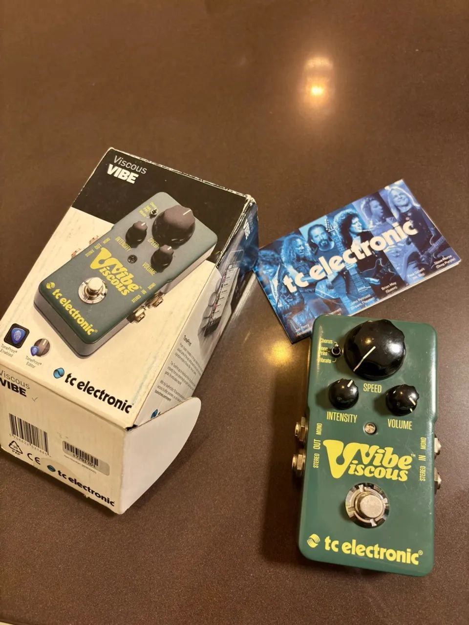 Pedal tc electronic Viscous Vibe - Instrumentos musicais - Mateus