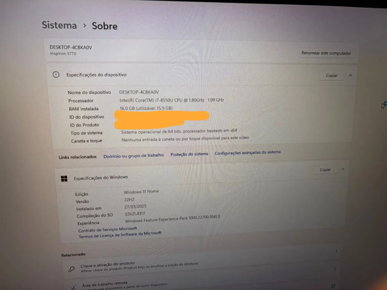 Dell Inspiron 17 5770 - Foto 2