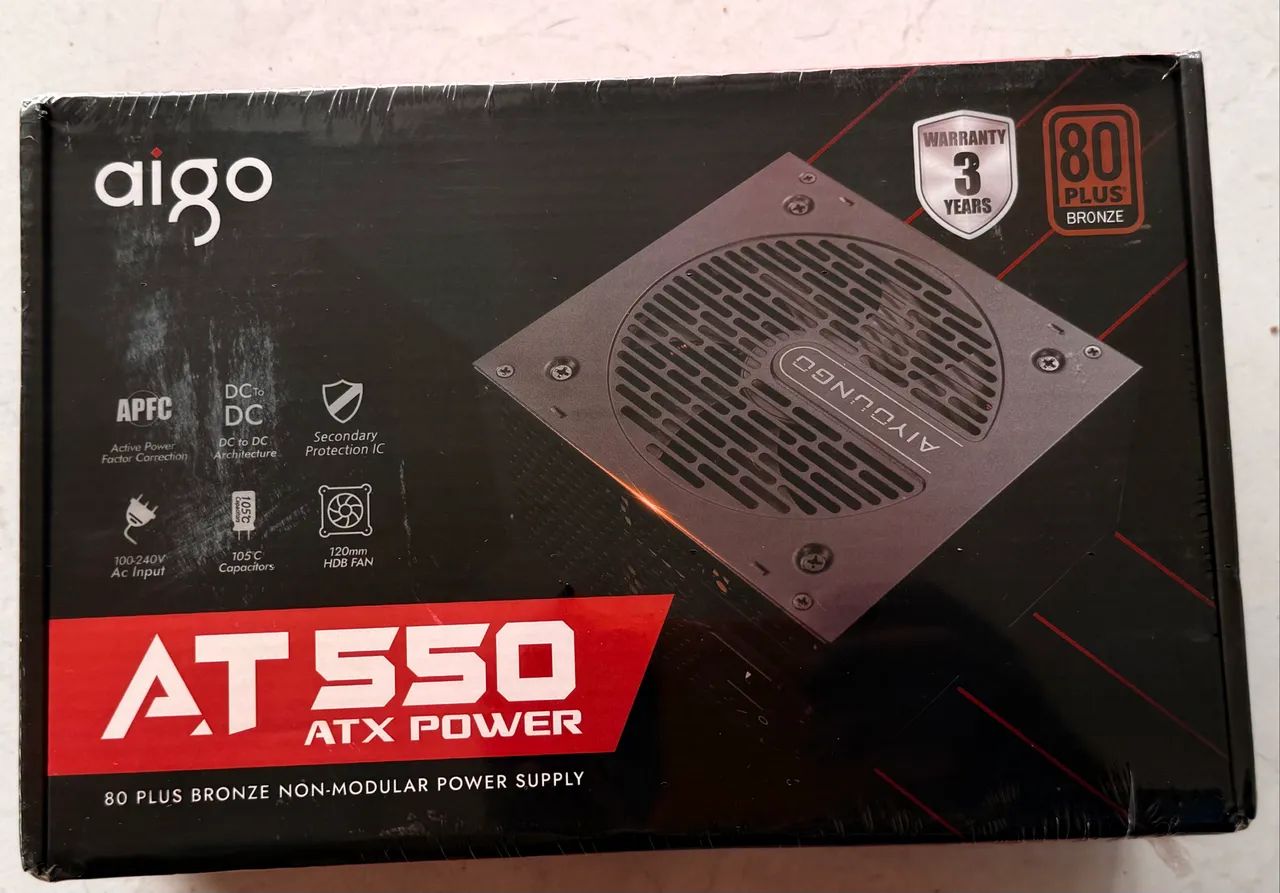 Fonte ATX 550w 80 plus - Foto 4