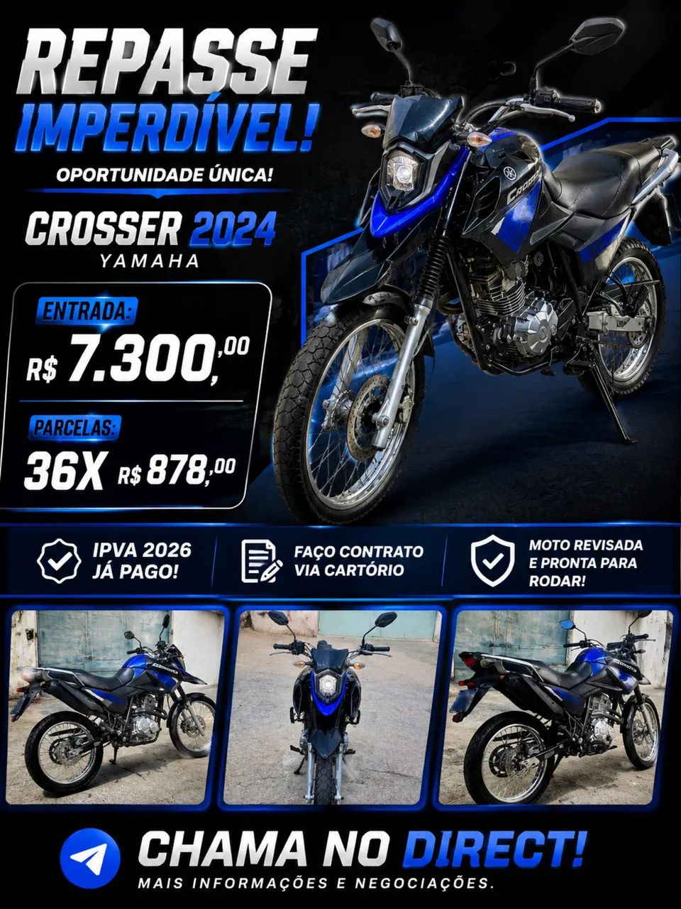 Repasse Crosser 150 2024