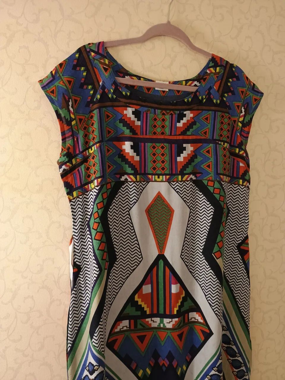 Vestido Longo Geométrico  - Foto 2