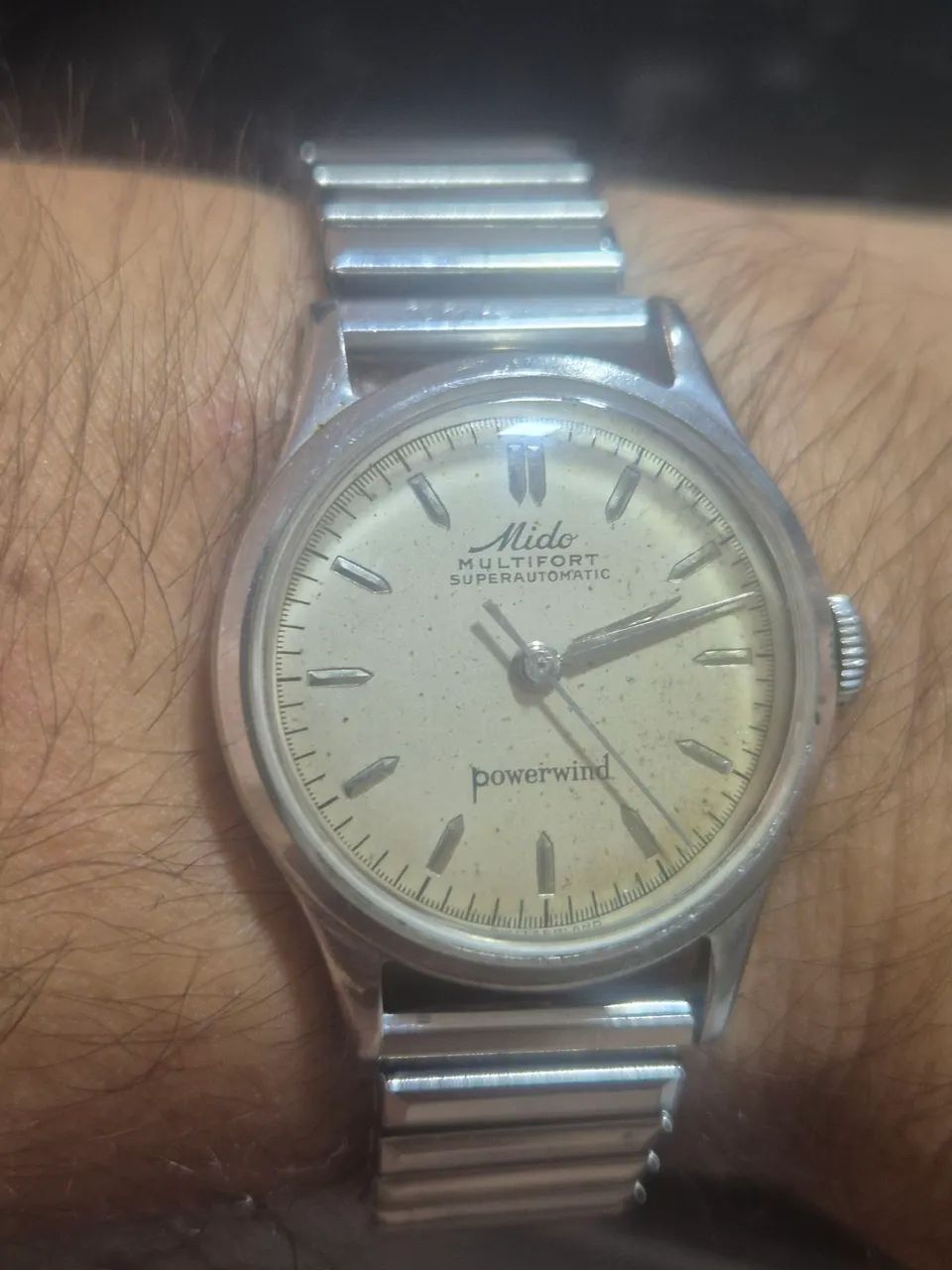 Relógio MIDO MULTIFORT POWERWIND  SUPERAUTOMATIC   -   ÓTIMO ESTADO - Foto 2