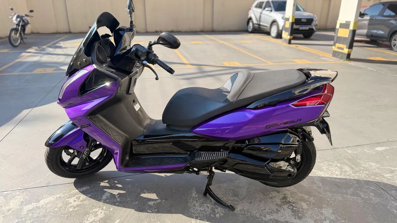 Scooter Kymco Downtown 300i 2019 Completa ? Customizada e com GPS - Foto 4