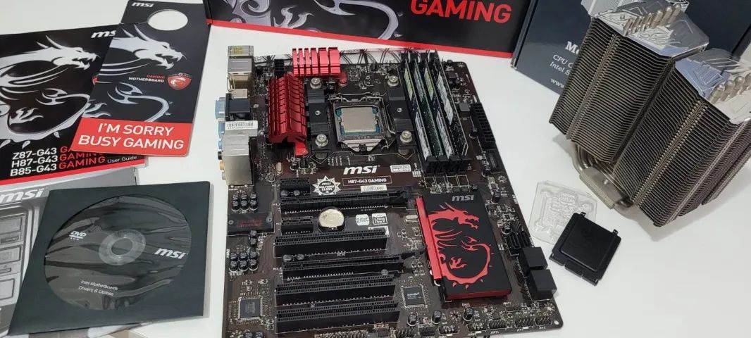 Kit Upgrade: Placa Mãe MSI Gaming + Intel i5 + 16GB RAM + Cooler Torre - Foto 2