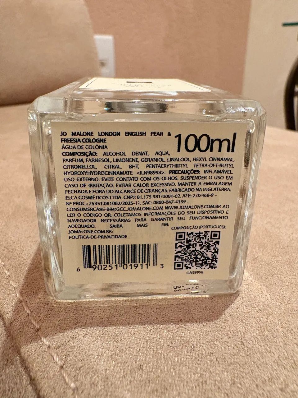 Colônia Jo Malone 100ml - English Pear e Freesia  - Foto 2