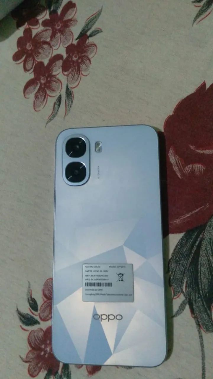 OPPO A38 128GB Azul - 2 Meses de Uso - Zerado com Nota - R$750 - Foto 3