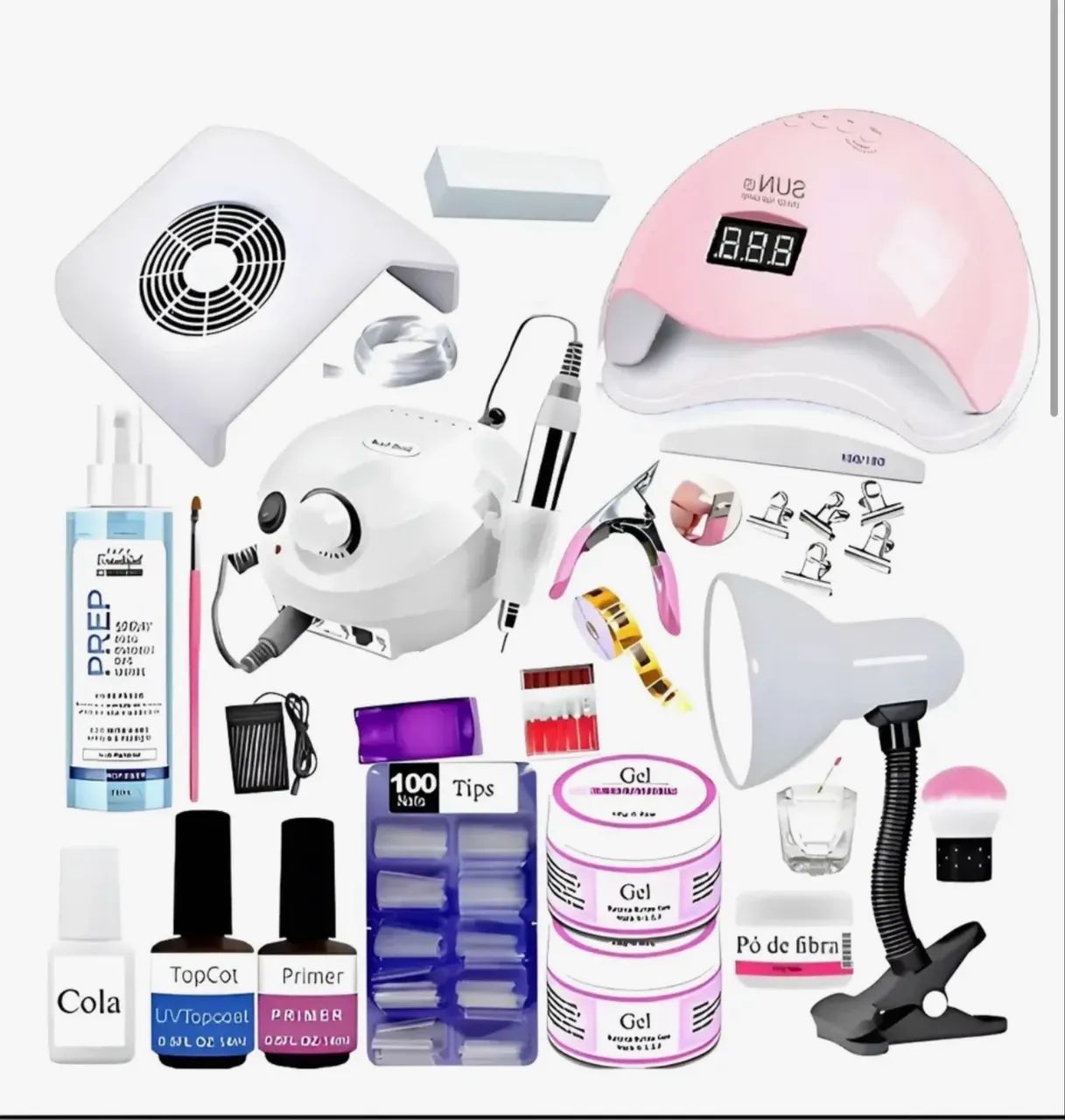 Kit nail designer 