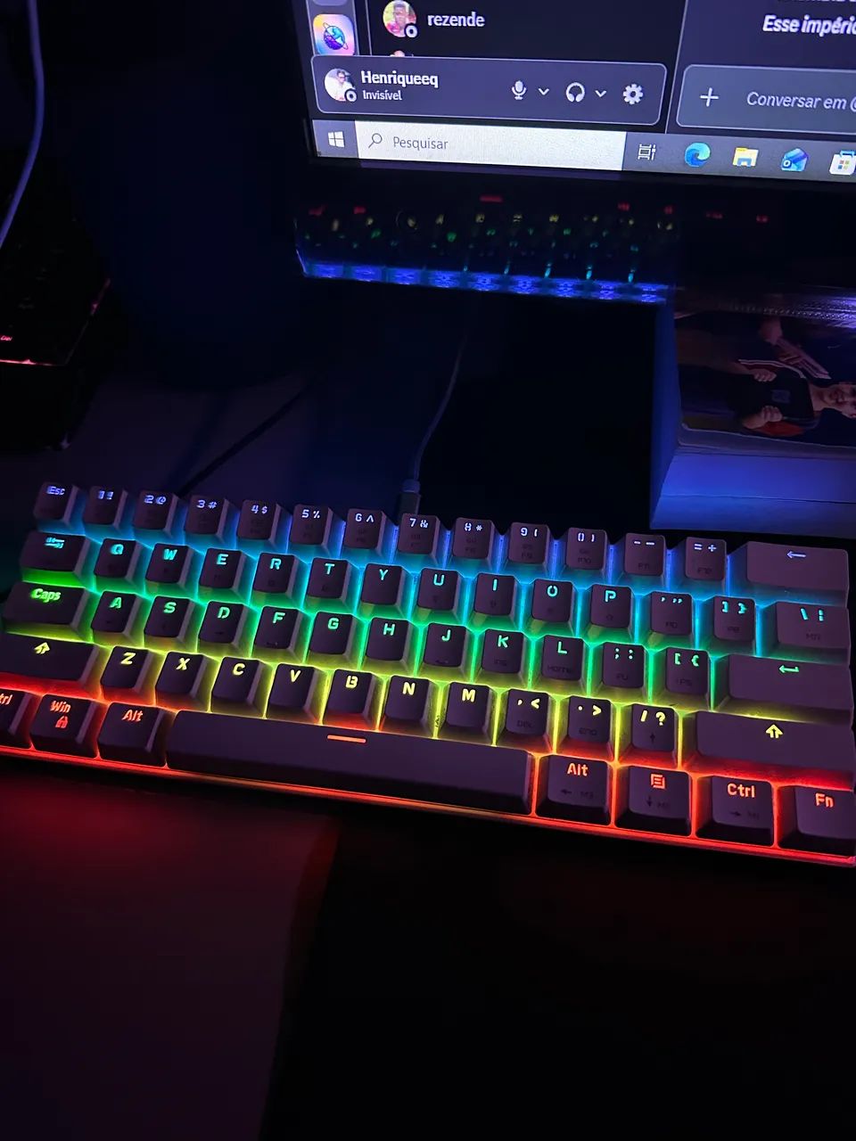 Teclado CK62 Novo ! - Foto 2