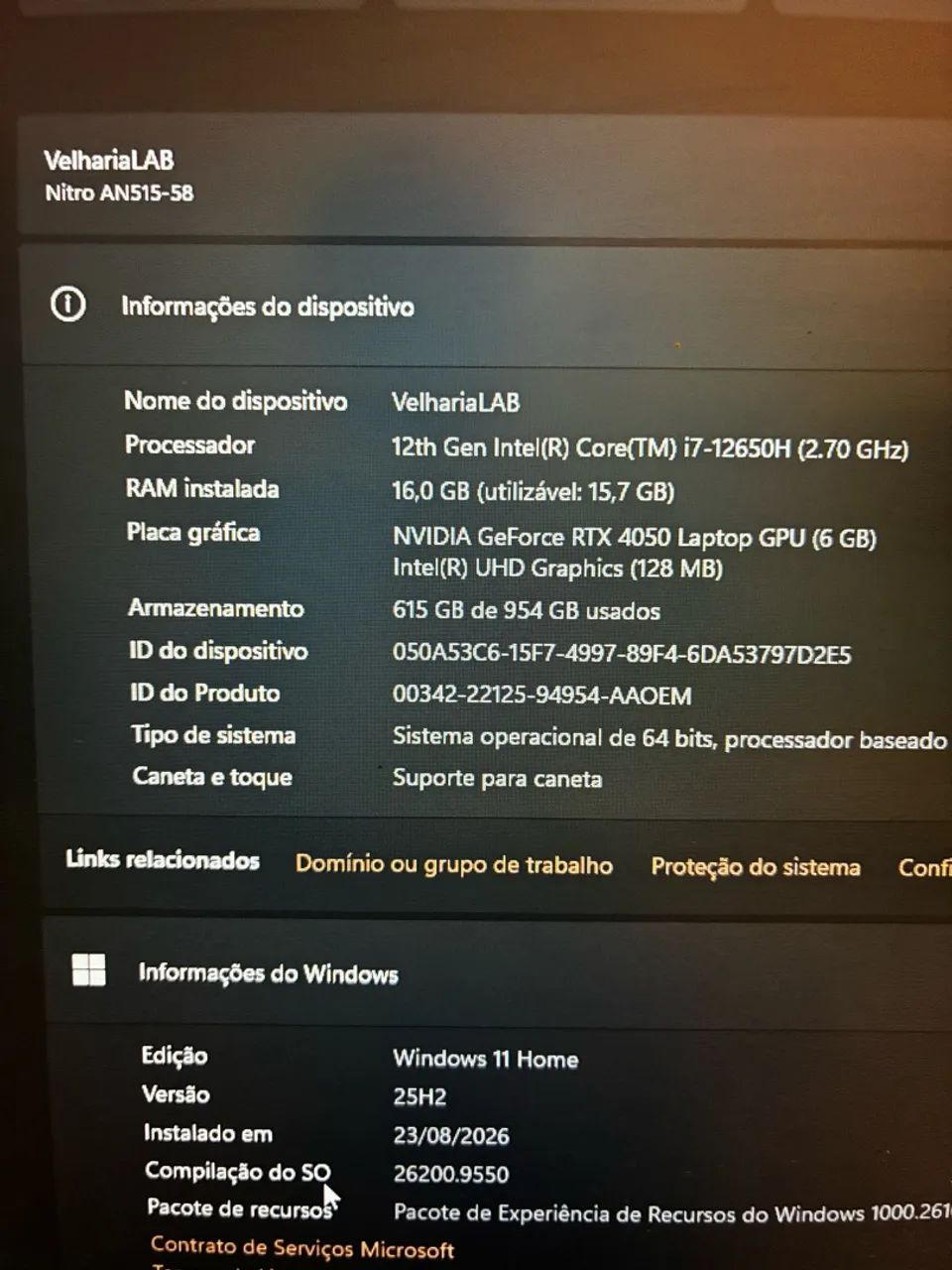 Notebook Nvidia RTX4050 - Foto 4