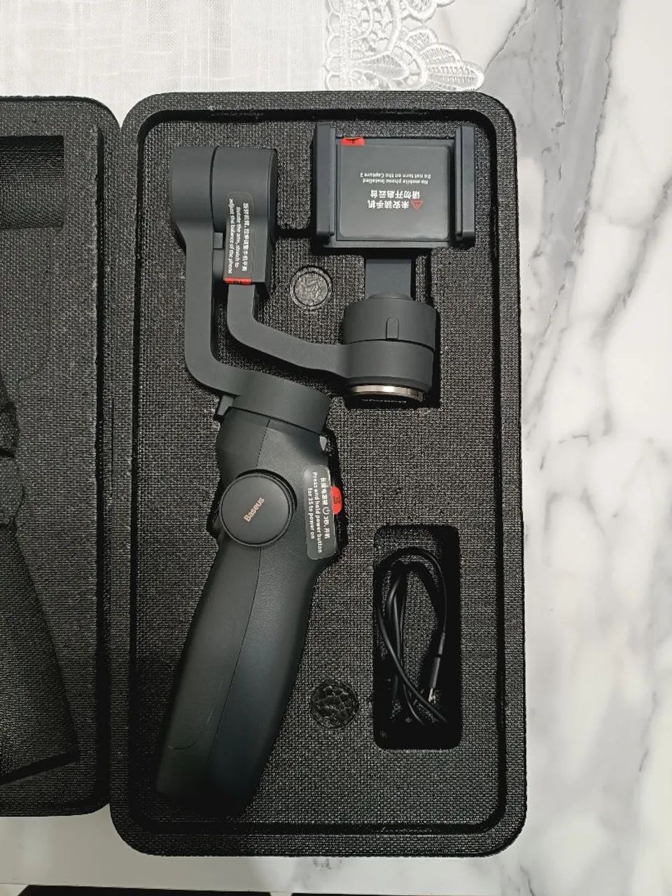 Gimbal Estabilizador Baseus para Celular - Foto 2