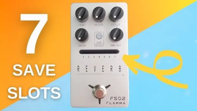 Pedal FLAMMA FS02 Reverb (NOVO)