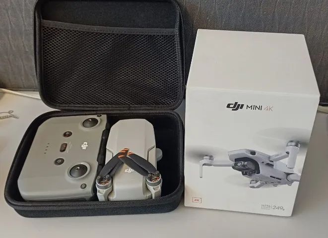 Drone DJI Mini 4K Perfeito Troco - Foto 2