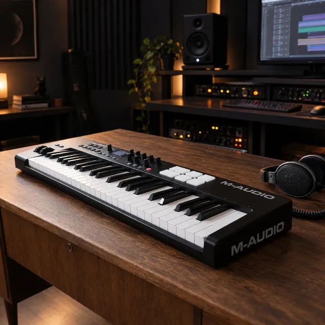 Teclado Midi USB Oxygen 61 V4 M-audio