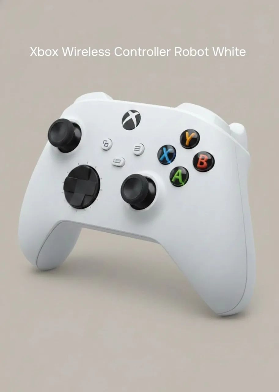 Controle sem fio Xbox - Branco - Foto 4