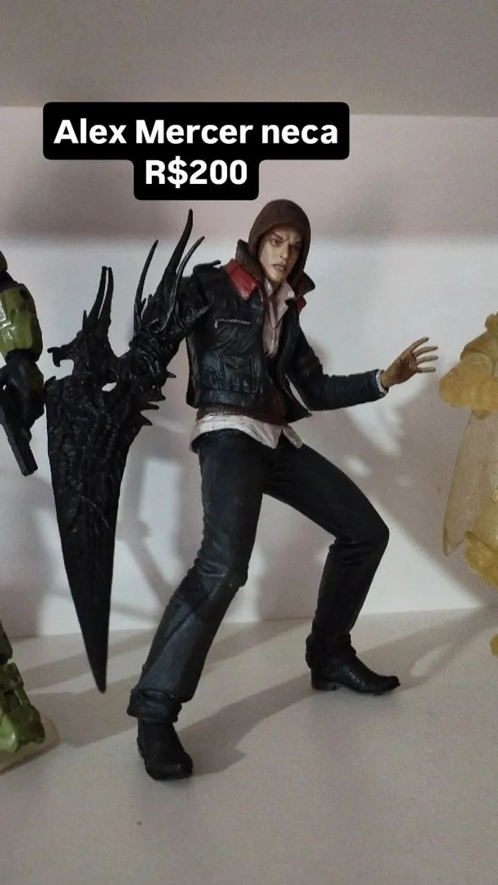 Action figure prototype Alex mercer NECA 
