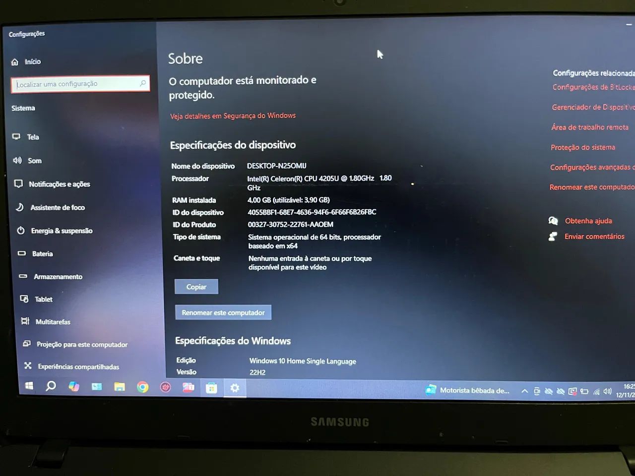 Notebook Samsung - Foto 5