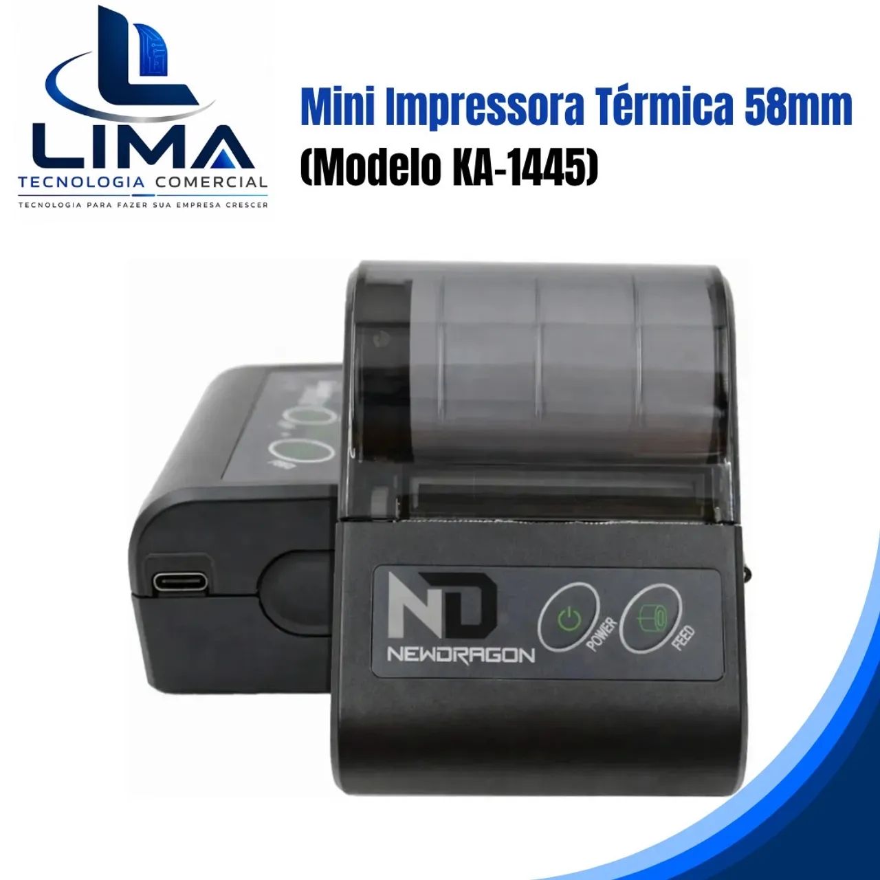 Mini impressora térmica 58mm
