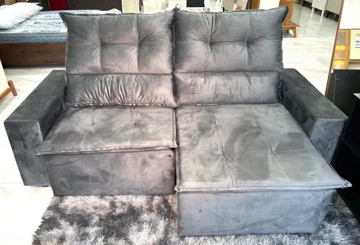 Sofa Retratil Reclinavel Macio e Confortavel - Foto 3