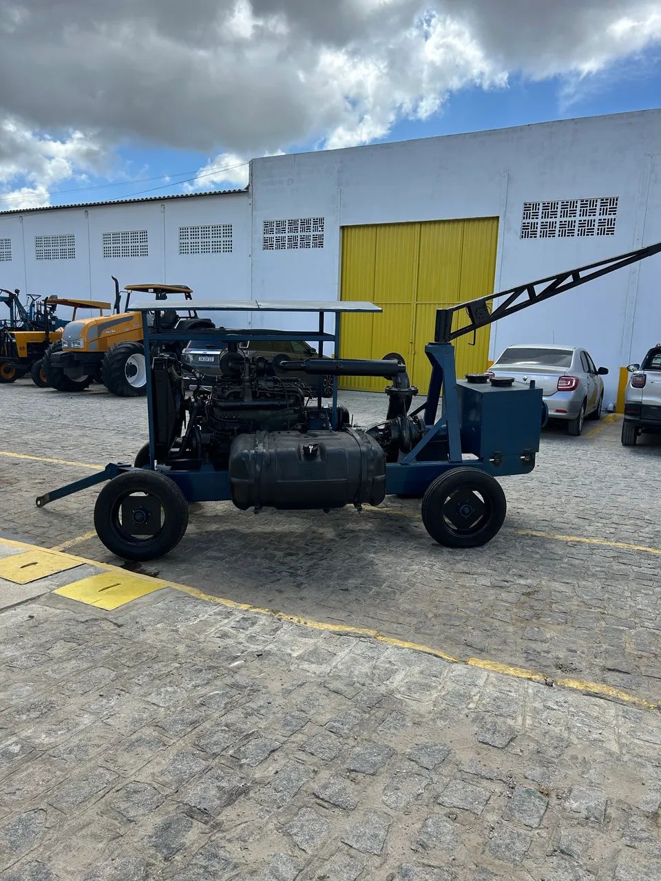 Motor de irrigação mwm 6 cilindros bomba KSB