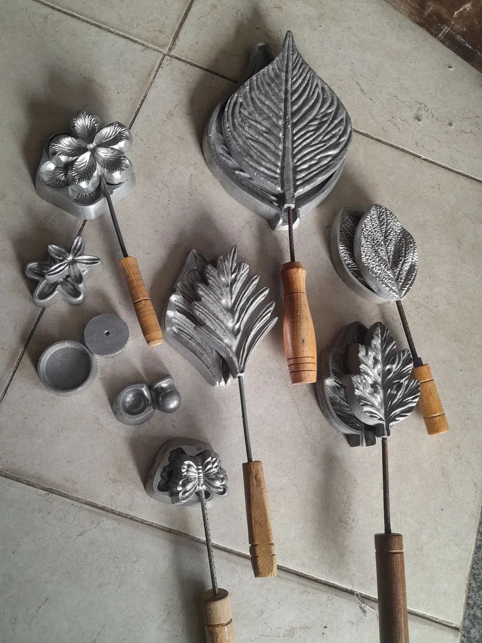 Frizadores de alumínio fundido para arranjos artesanais  - Foto 2