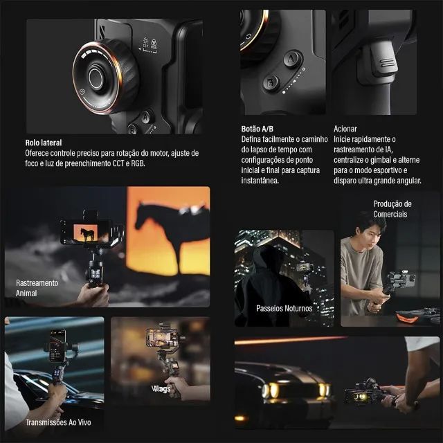 Gimbal Hohem isteady m7 - Foto 3