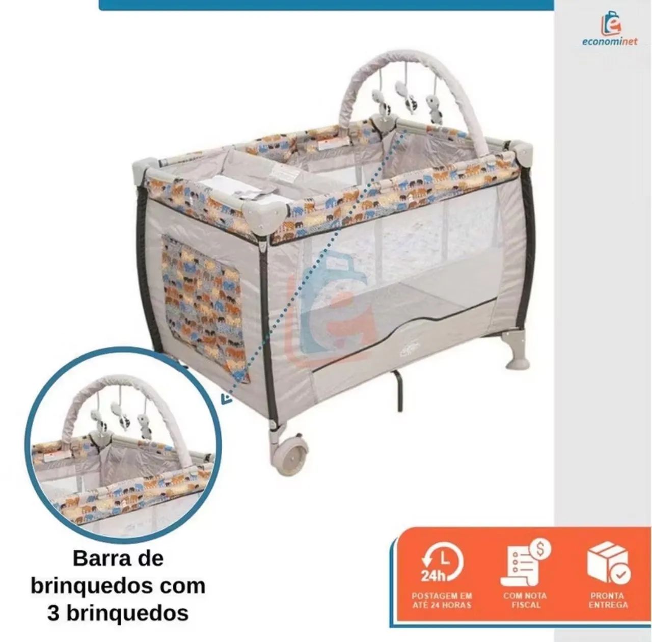 Berço/ chiqueirinho 