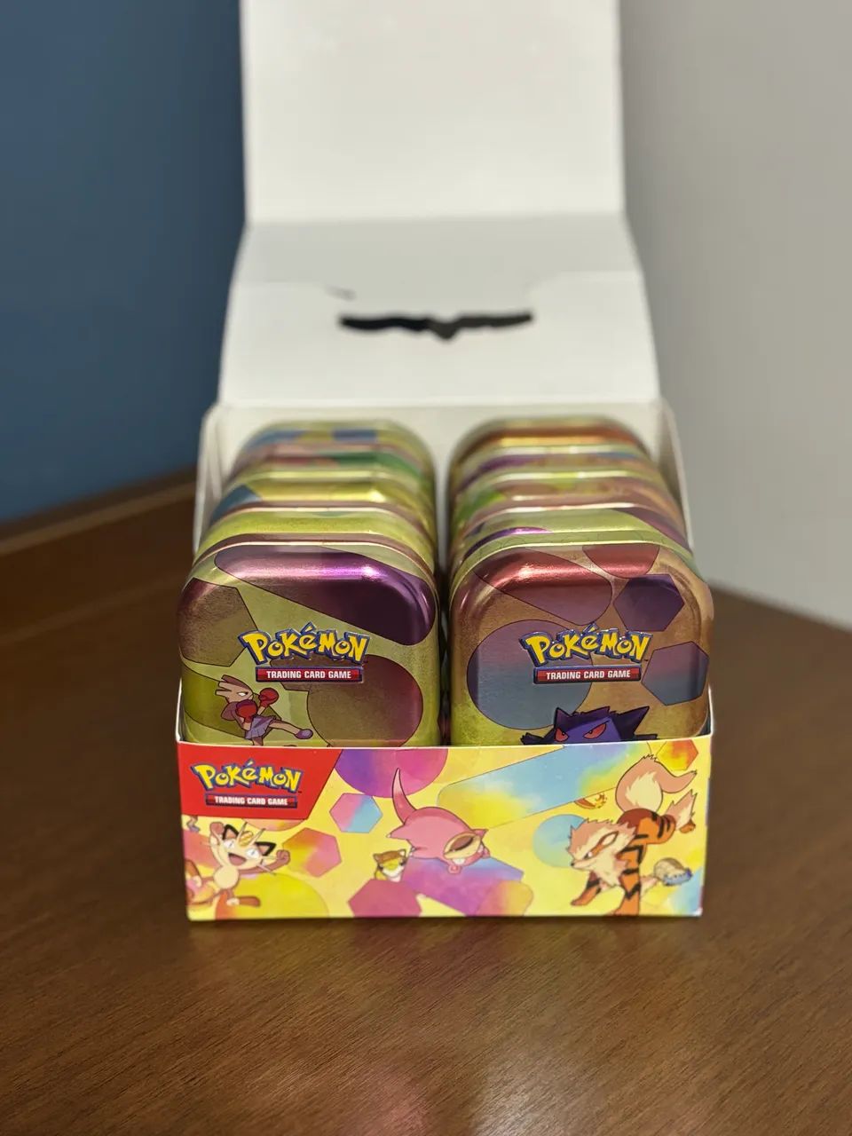 10 latas vazias Pokemon 151 - Mini Tin - Foto 5