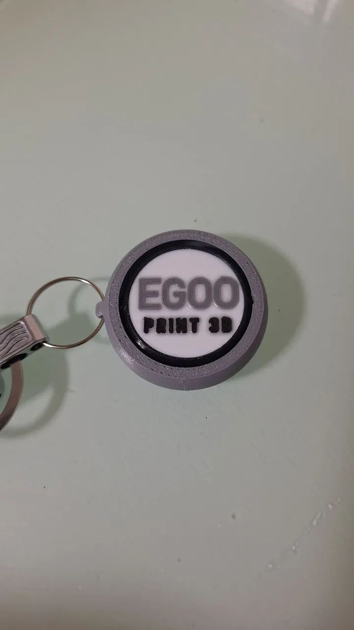 Chaveiro personalizado giratório 