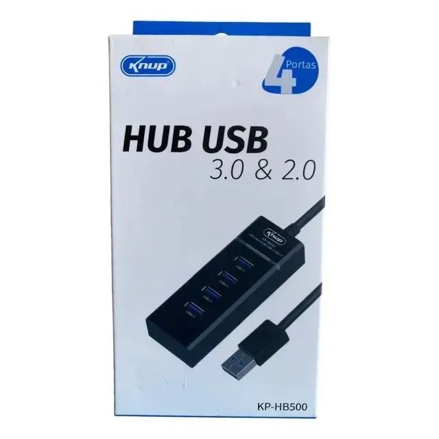 Hub Usb 3.0 e 2.0 - 4 Portas - Foto 4