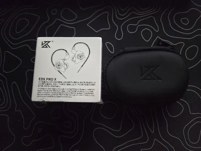 Fone KZ EDX Pro com Mic + brinde - Foto 4