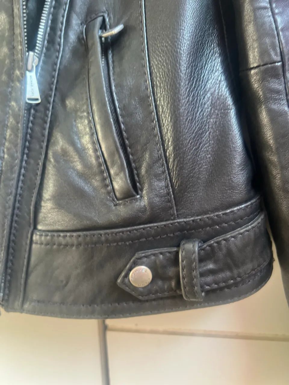 Jaqueta de Couro Michael Kors original  - Foto 3