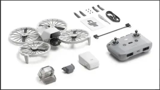 Drone Dji Flip 4k Com 4 Baterias, Hub E Filtros - Foto 2