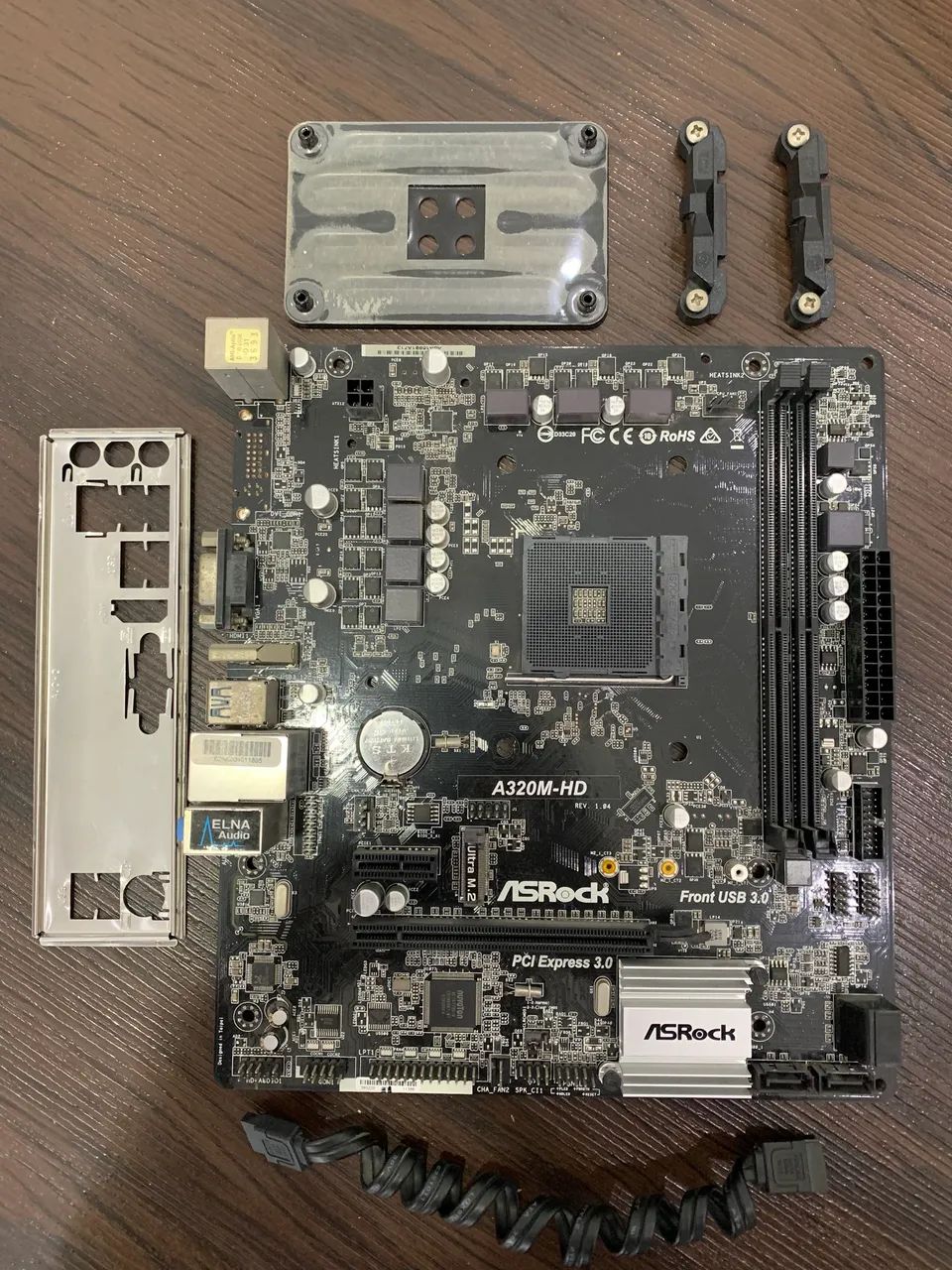 KIT RYZEN 5 4600G + ASROCK A320M-HD - Foto 5