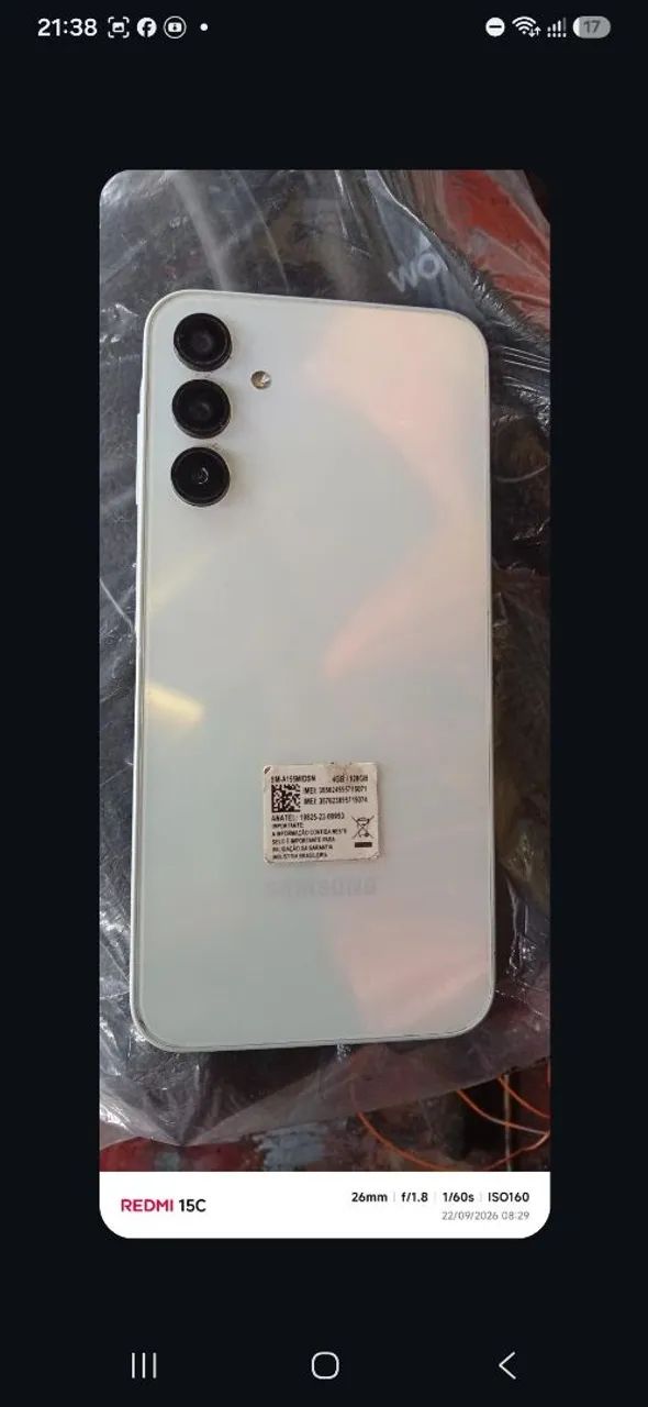 Sansung A15 128gb - Foto 2