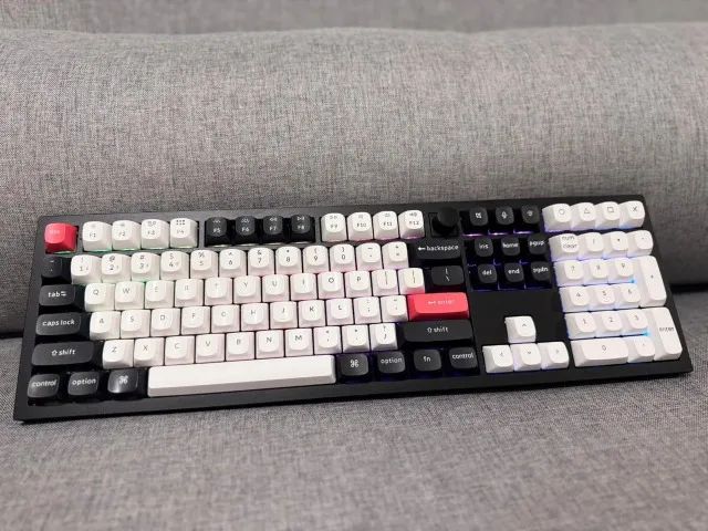 Teclado Mecânico Keychron Q6 HE - Wireless, Switch Magnético Nebula, RGB, Layout americano