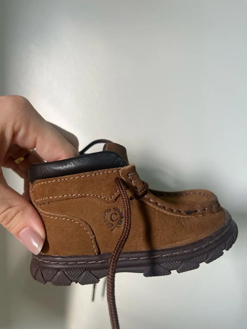 Tênis Country Baby Classic De Couro