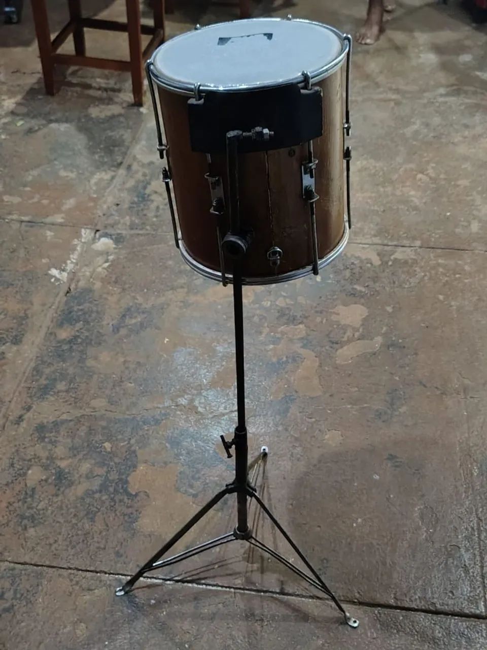 Repique de Mão LP - Madeira c/ Afinação Independente + Estante