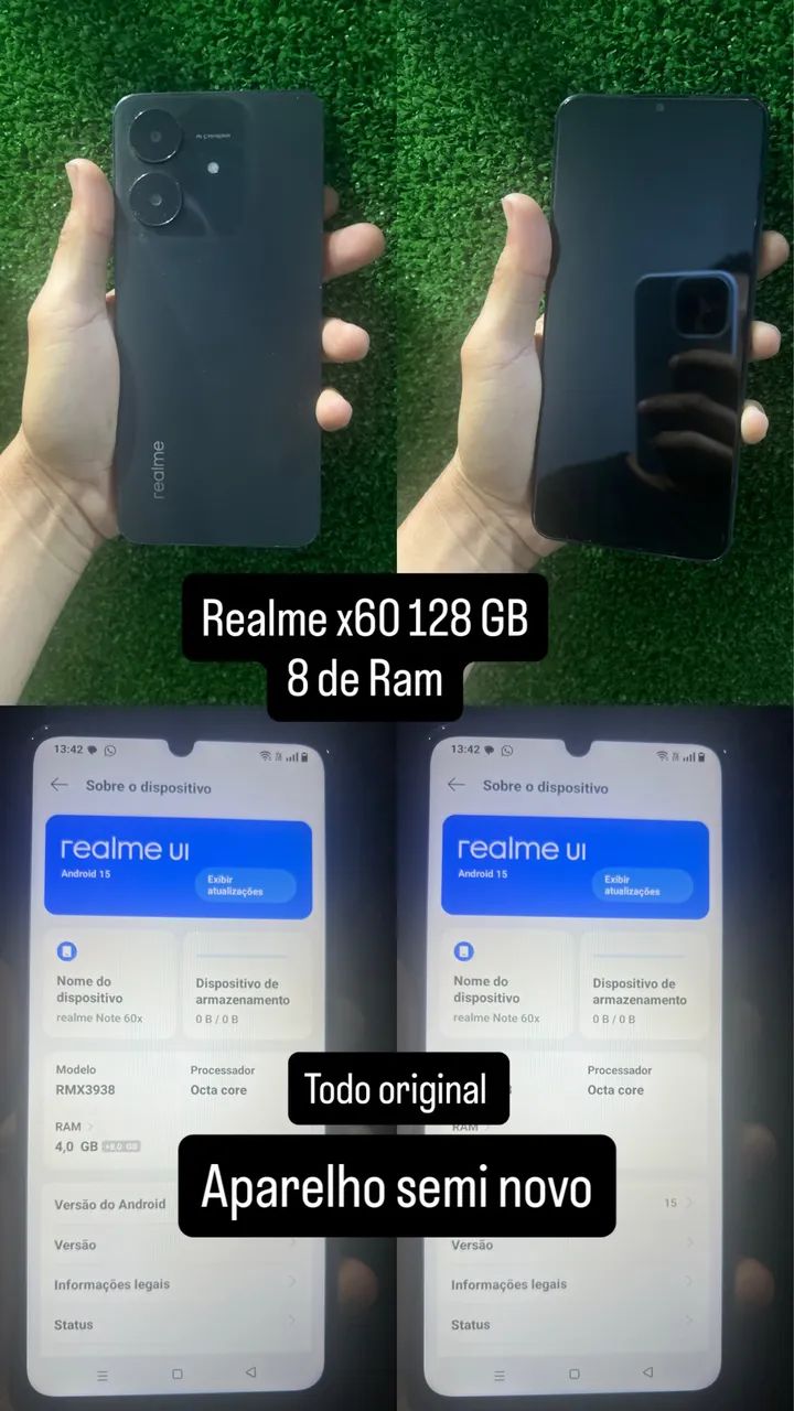 Realme x60 128 GB