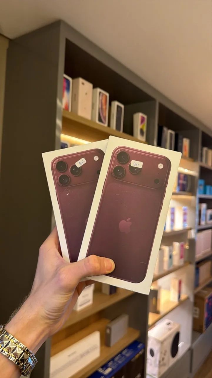 iPhone 18 Pro Max 512GB Bordô Novo Lacrado