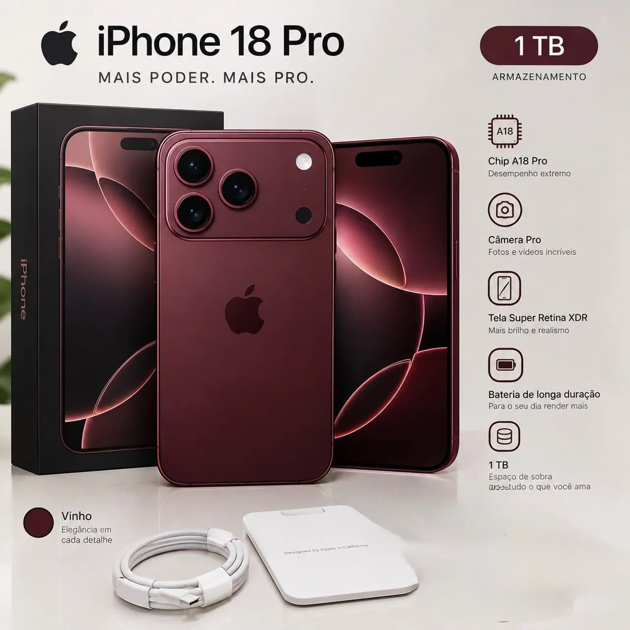 Iphone 18 pro 1tb