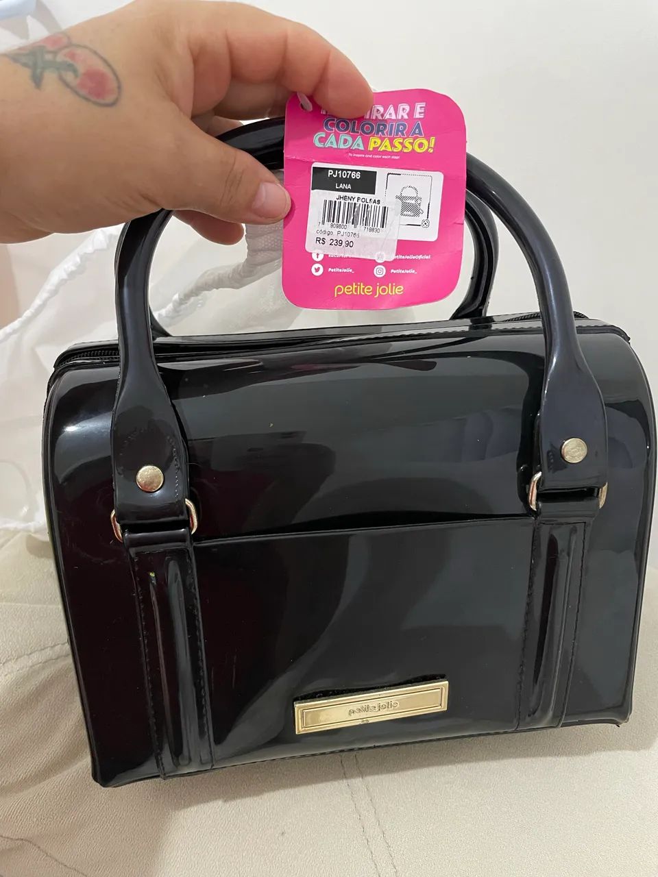 Bolsa petite Jolie semi nova - Foto 3